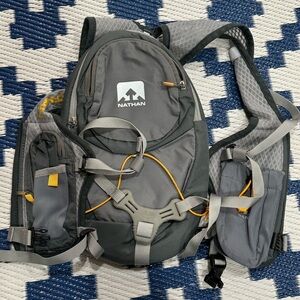 Nathan Gray Running Hiking climbing Outdoor Multi-Pocket Lightweight Backpack